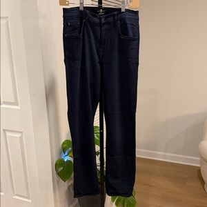 Men’s 7 for all mankind Dark Blue Jeans - 4 way stretch